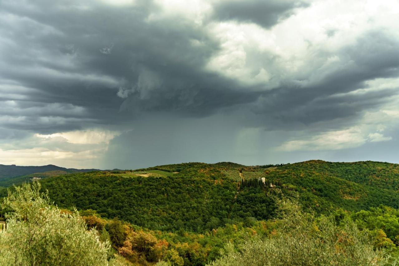 فيلا Celle Di Lecchi Nel Chianti San Sano المظهر الخارجي الصورة