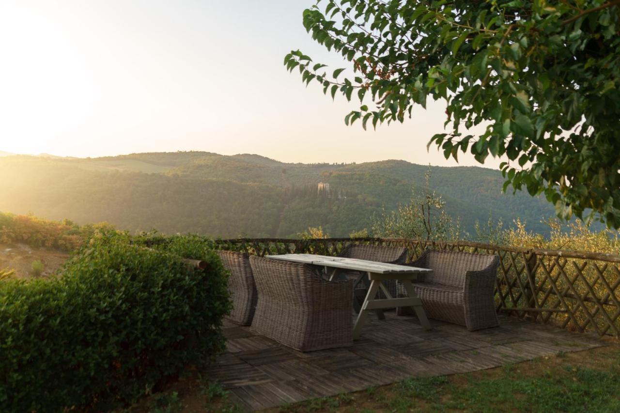 فيلا Celle Di Lecchi Nel Chianti San Sano المظهر الخارجي الصورة