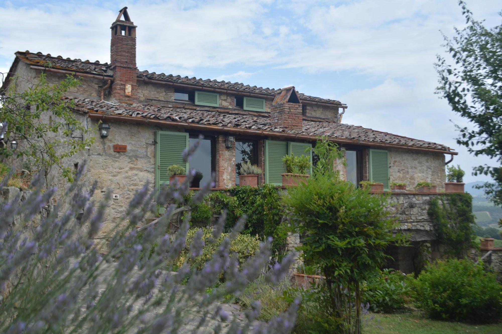 فيلا Celle Di Lecchi Nel Chianti San Sano المظهر الخارجي الصورة